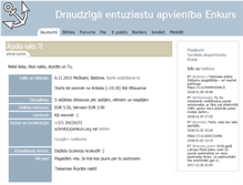 Tablet Screenshot of enkurs.org